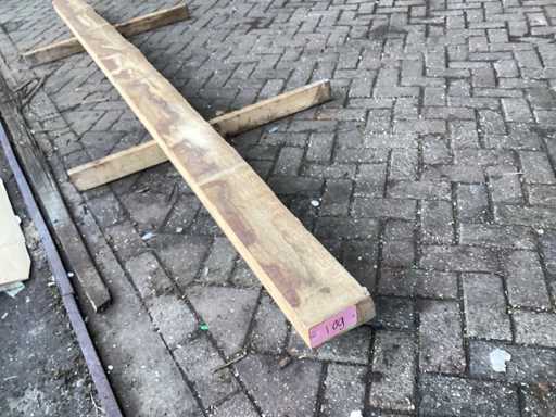 Oak European - KD Oven-dried 3690x220x78 mm - Beam