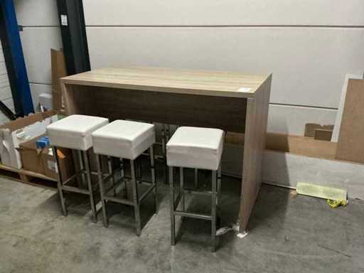 Hoge Kantinetafel
