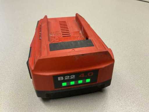 Batterie Hilti B22 4.0