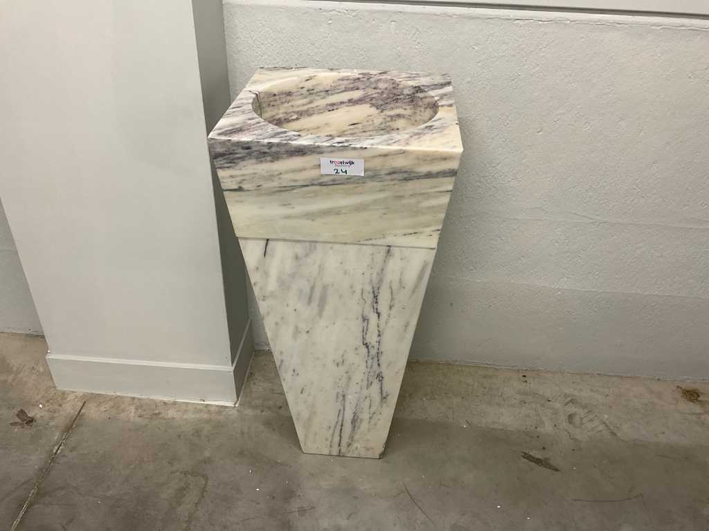 Natural Stone Marble Wax Column