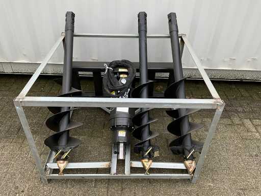 bullforce - 2025 - set grondboren voor bobcat/ schranklader