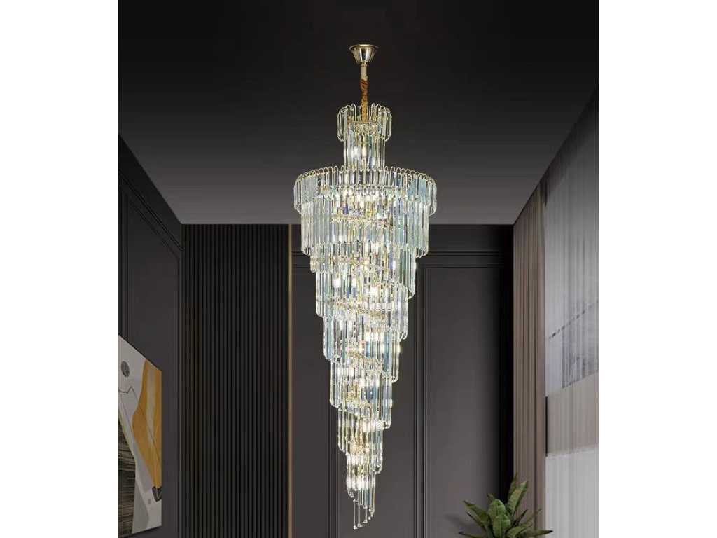 Crystal chandelier - 6 (gold) 