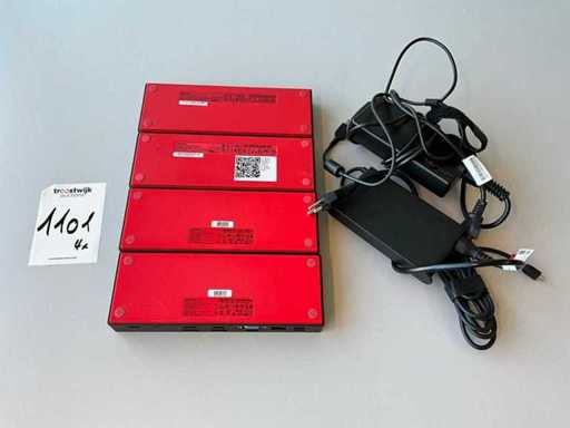 Lenovo Thunderbolt 3 Dock Docking Station (4x)