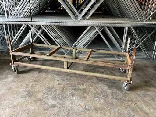 Cărucior de transport cu 4 roți rotative 260x85cm (5x)