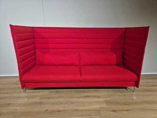 Vitra - Alcove - Highback 3 Seater Sofa - Sofa
