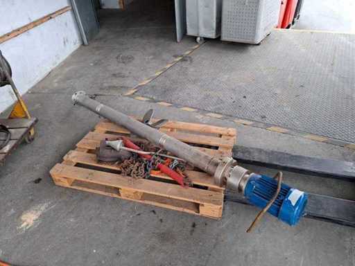 MOLL-MOTOR - 55AZ 90L-2 - Pallet met elektromotor en accessoires