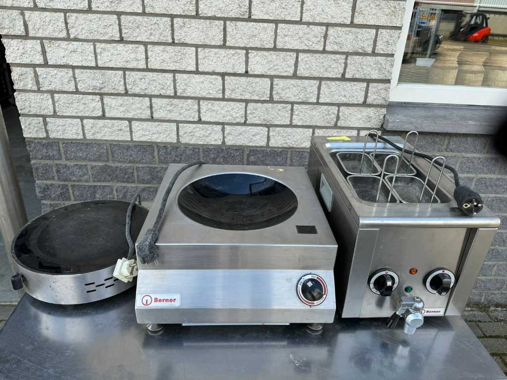 Berner - Bak en grill apparaat pasta koker