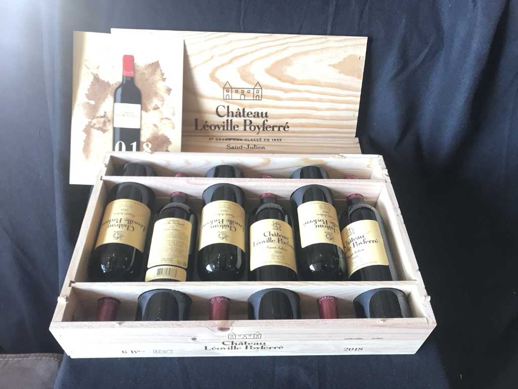 2018 Château Léoville Poyferré Rode wijn (6x)