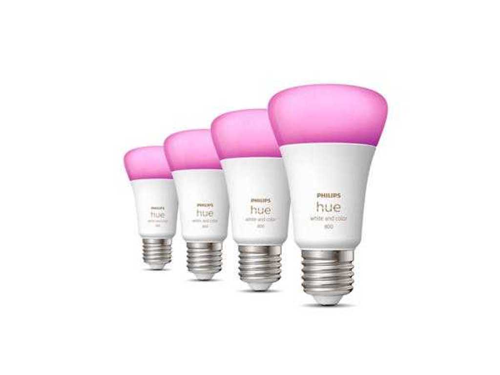 Philips Hue STANDARD BULB 4PACK E27 800LM | Troostwijk Auctions