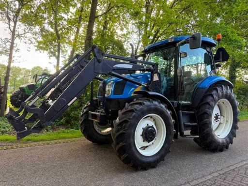 Nowy holland TS100A Plus (ładowarka przednia) z 2007 roku z napędem na wszystkie koła – traktor rolniczy z napędem na wszystkie koła