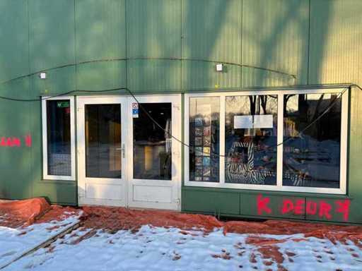 Plastic door and window frames