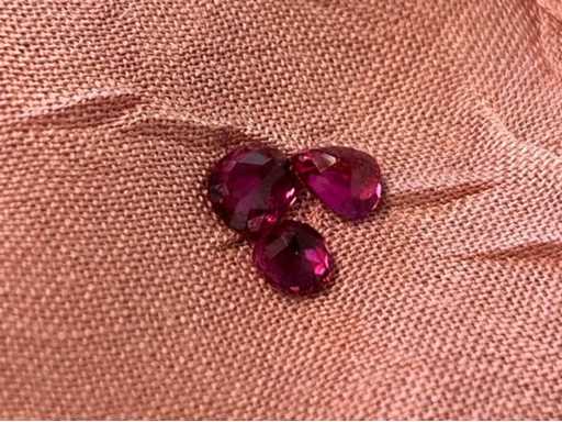 Rubis 1,00 carat rubis naturel de haute qualité