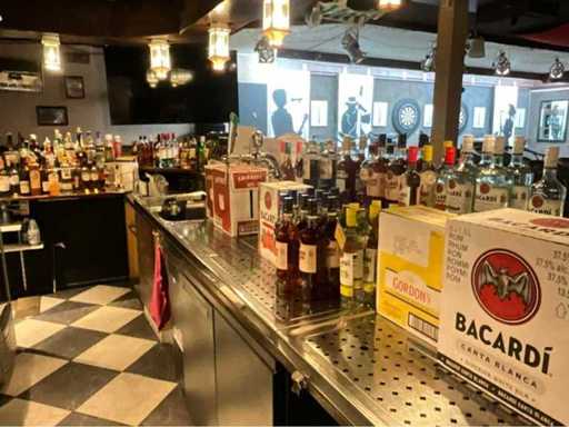 Various spirits and wines