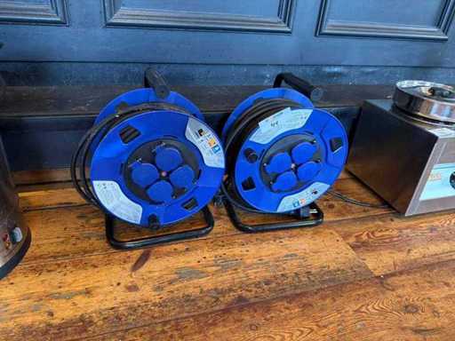 Sencys Verlengkabelhaspel (2x)