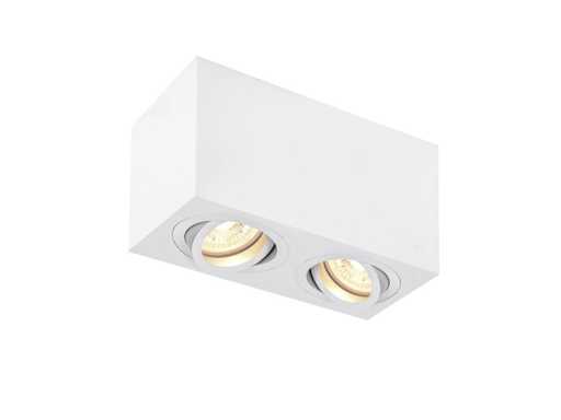  GU10 Opbouwspot Armatuur dual fittingen kantelbaar (4x)