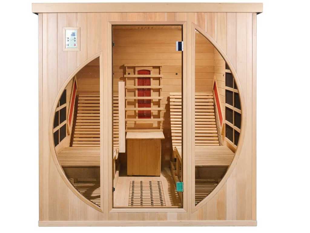 Infrarood Sauna - Rechthoekig 180x180x190cm