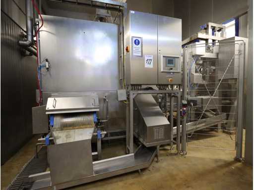 2015 Nawi Edelstahl-Backwaschmaschine