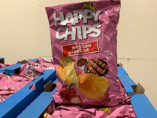 Happy Chips Western Barbeque Chips (390x)
