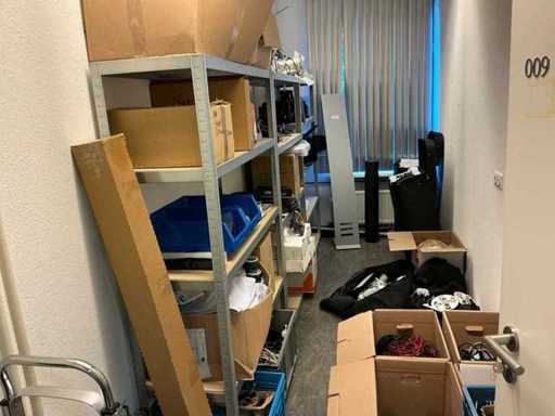 Evenementen licht en geluid ruimte inventaris