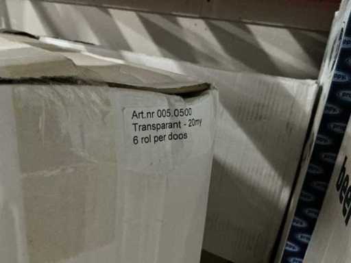 Transparente Rolle Dichtungsfolie (30x)