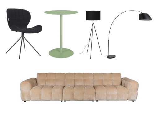 Partij Zuiver & Dutchbone meubilair