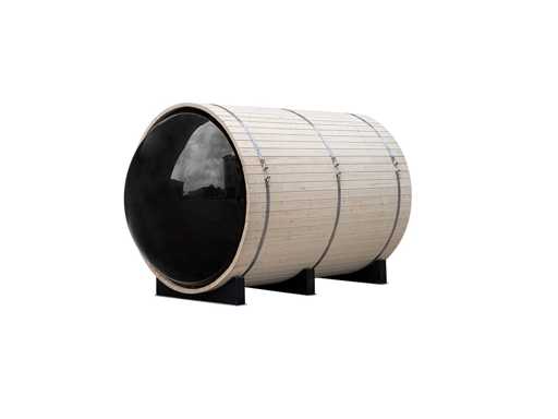 Barrel sauna met raam - 4-6 personen 