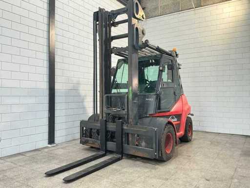 Linde - 2012 - H80D - 4.9M Duplex - Forklift
