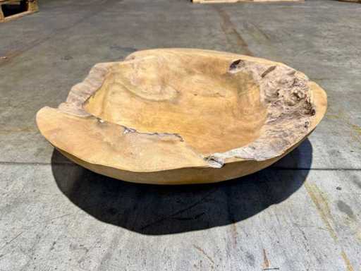 Bol de tec 60cm.