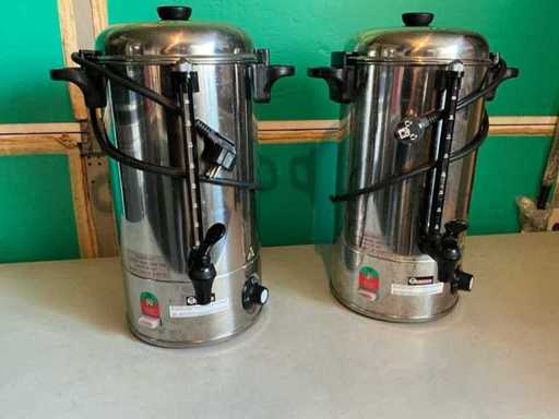 Perculateur / Eau chaude (2x)