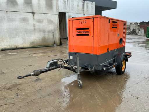 2007 Atlas Copco 2244 Anhängermontierter Dieselgenerator