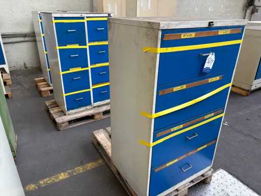   Lot of workshop cabinets without contents
