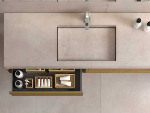 Floor tile 162m2 Cement Cream 100x100cm