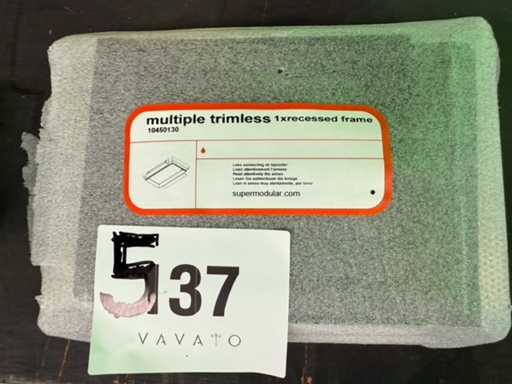 Modular Lighting multiple trimless