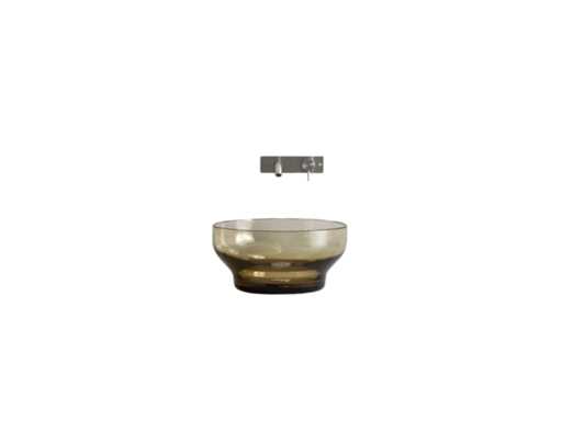 Rexa Design Murano Bronz V30 Rectangular CountertePop Sink with Overflow