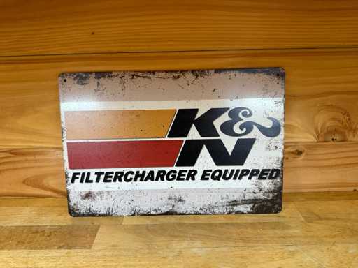 metaal reclame wandbord