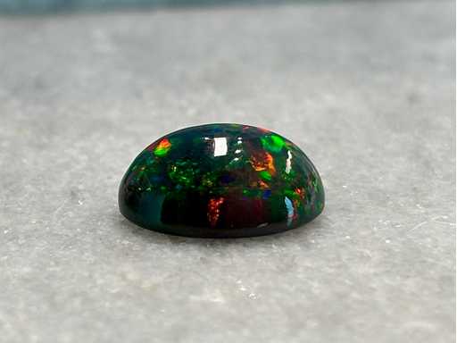 Black opal 5.23 carat natural black opal