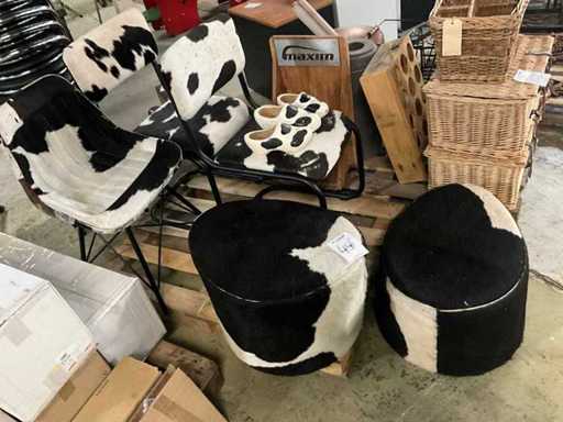 Partij Koeien print Decoratiemateriaal