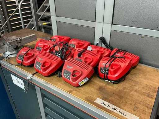 MILWAUKEE C12C Charging Station 12 V (11x)