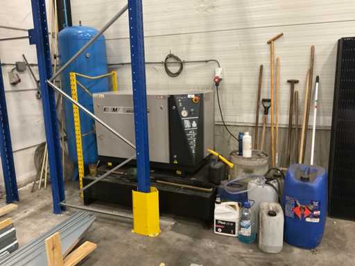 Fima Concord C55/7.5 Luchtcompressor + buffervat