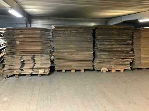 Boîtes en carton palette (2x)