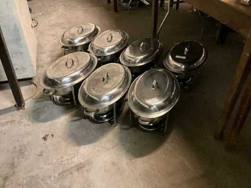 Ovale Schelschalen (7x)
