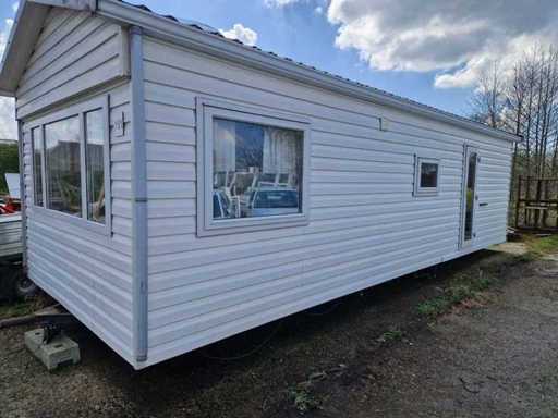 8,45x3,12x3,35 m Plastik-Chalet