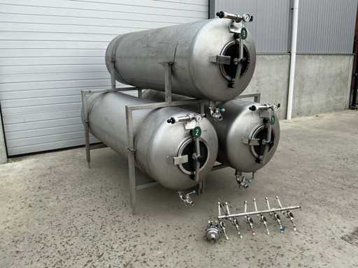 Duotank – Dreifacher Biertank-Lagertank