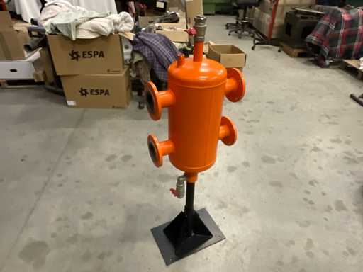 Séparateur hydraulique sur support