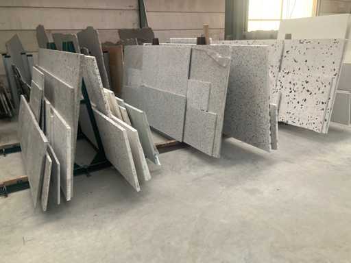 Lastre di terrazzo 70m2