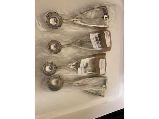 Set van 4 roestvrijstalen ijskommen (4x)