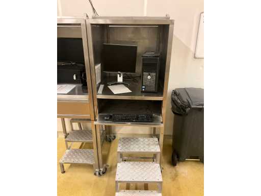 Opérateur en acier inoxydableArmoire