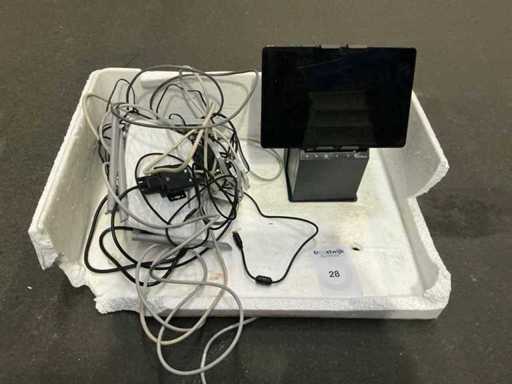 Samsung Tablet with Ticket Printer