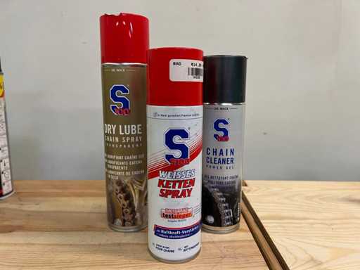 S100 - Set spray e pulisci catena