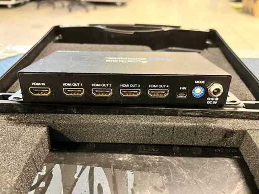 Puretools / Purelink - 4x HDMI-splitter (Splitter), 4K
